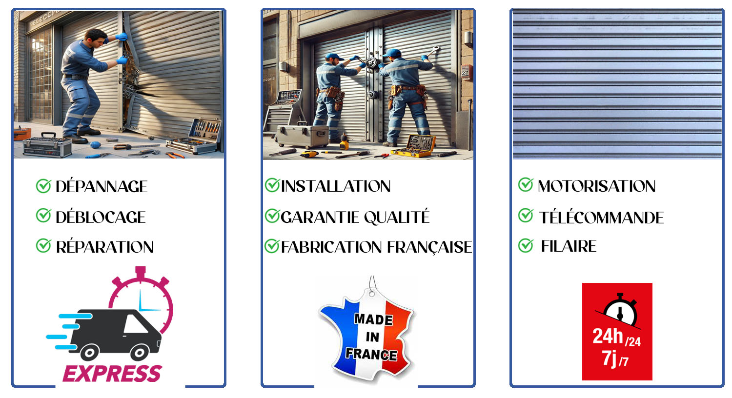 Rideaux Metalliques Courbevoie