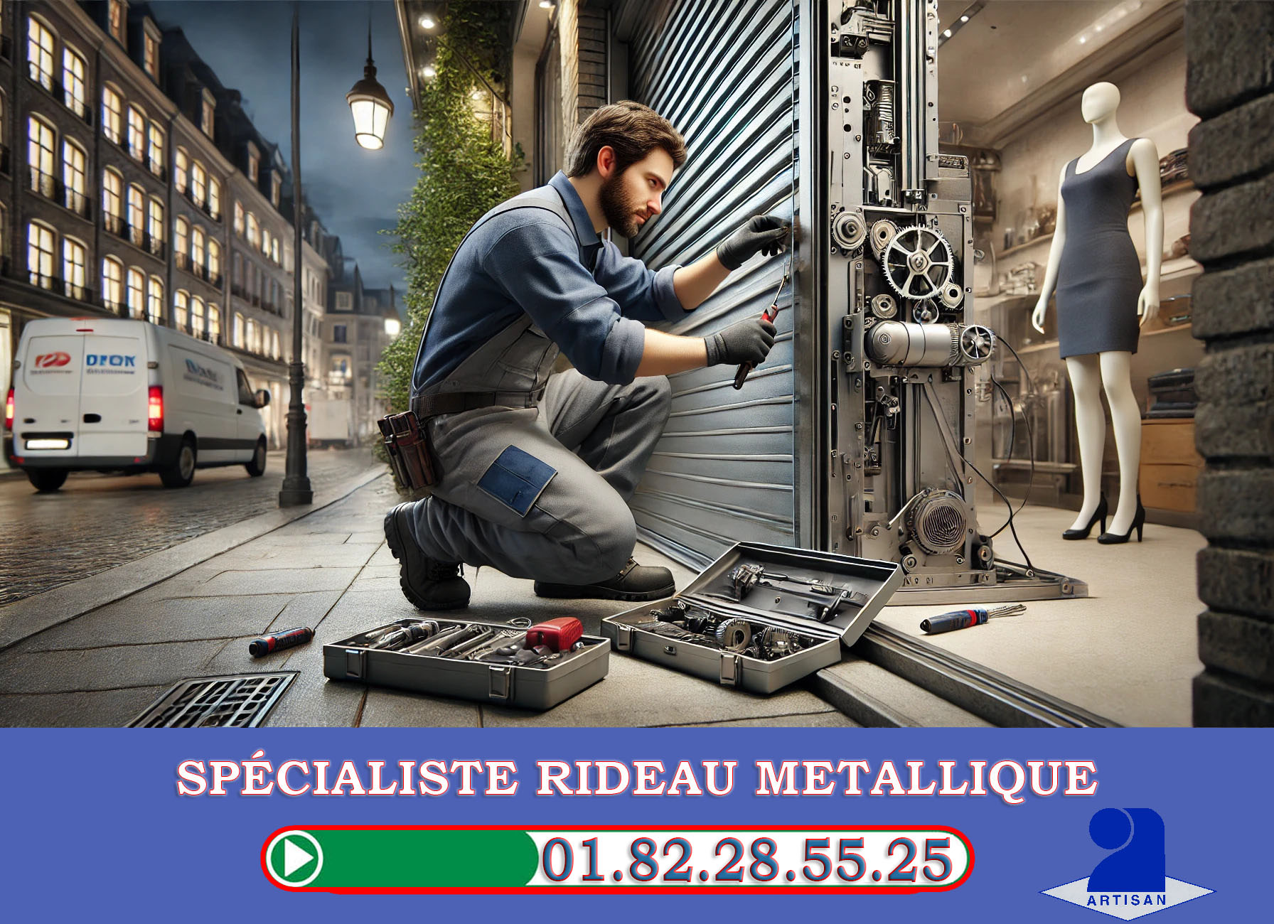 Rideaux Metalliques Courbevoie